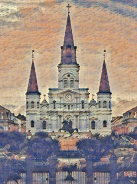 St. Louis Cathedral — Gary M Simms