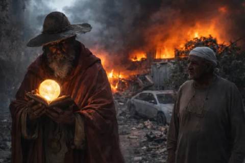 Le Mage des Ruines – Lumière sur les Cendres” — Jonah Ranaivoarison