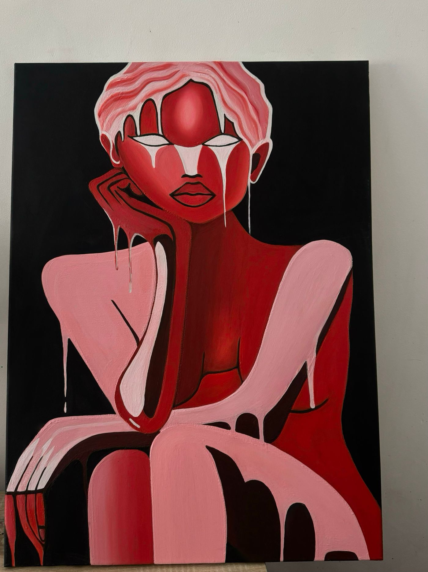 Release your power — Acrylique sur toile, 2026 — œuvre de Jadece
