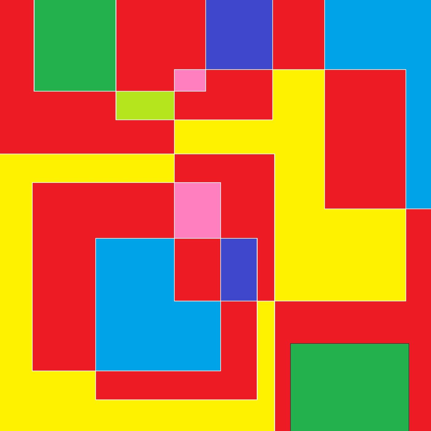The Colored Memories — Art numérique, Reyda Ait Bougoulla, Art abstrait