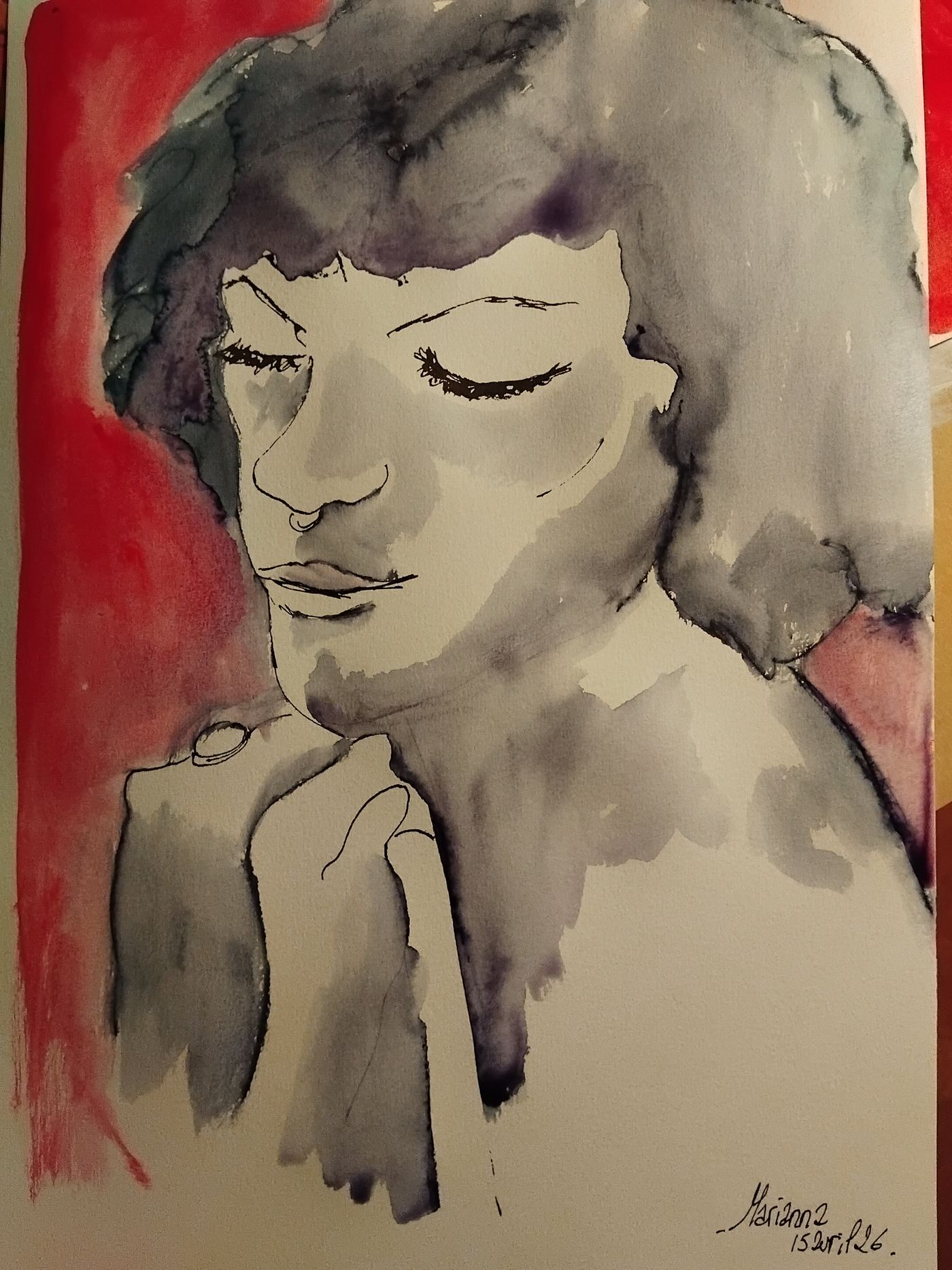 Œuvre Marianna 15 Avril (2) par Florence De martino — galerie d'art contemporain