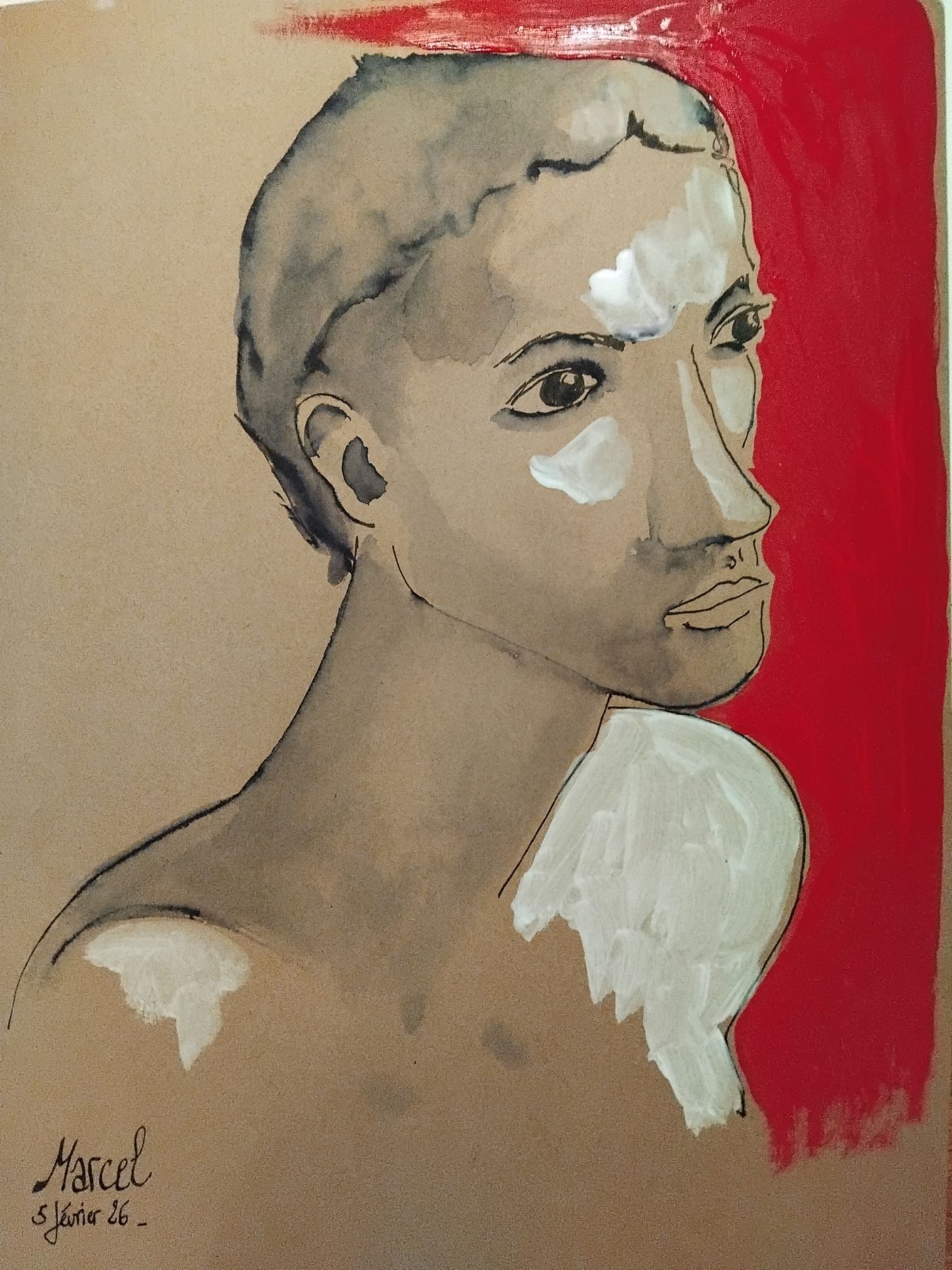 Artwork Marcel 5 FéVrier (3) by Florence De martino — contemporary art gallery