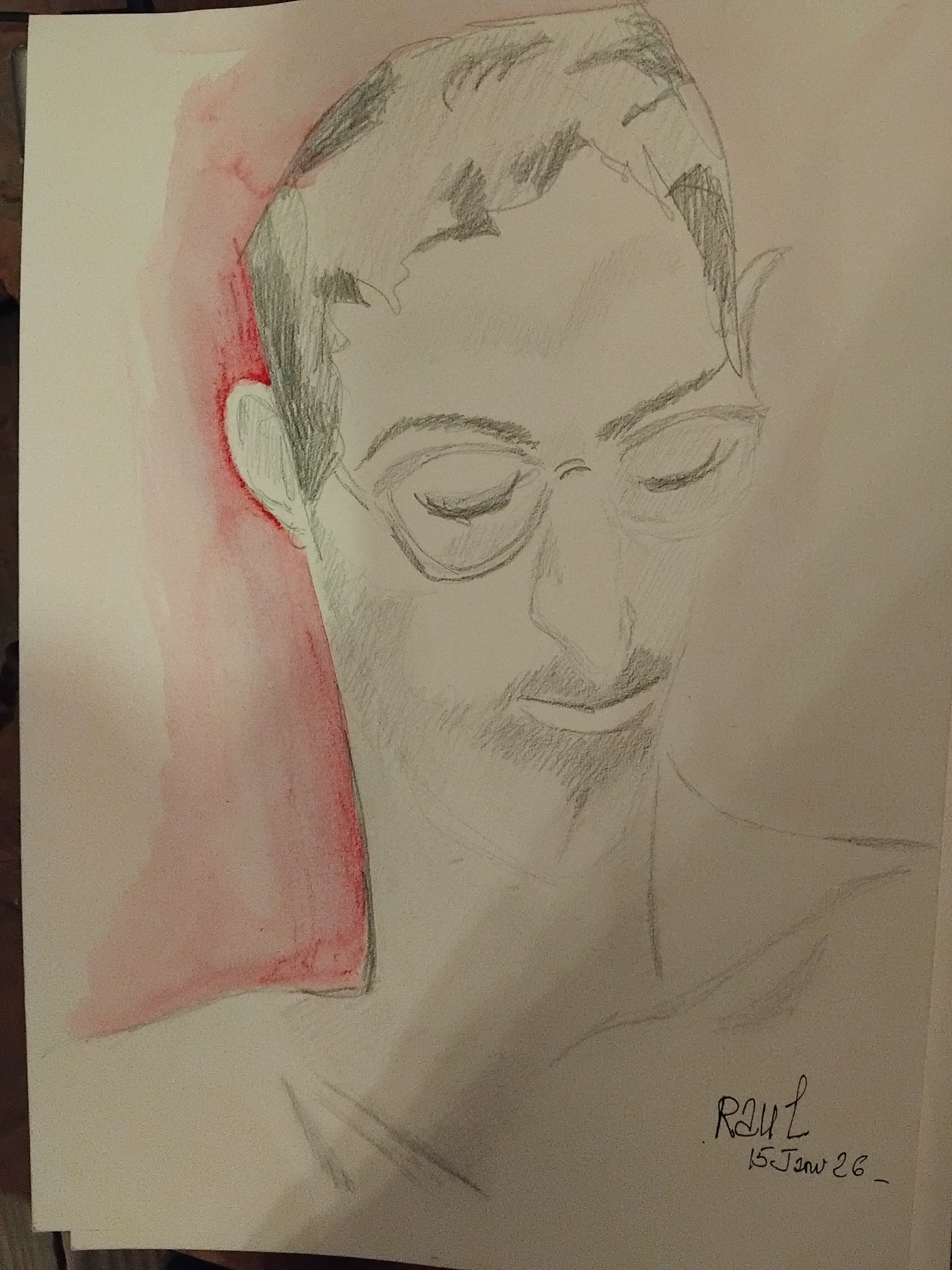 Œuvre Raul 15 Janvier (3) par Florence De martino — galerie d'art contemporain