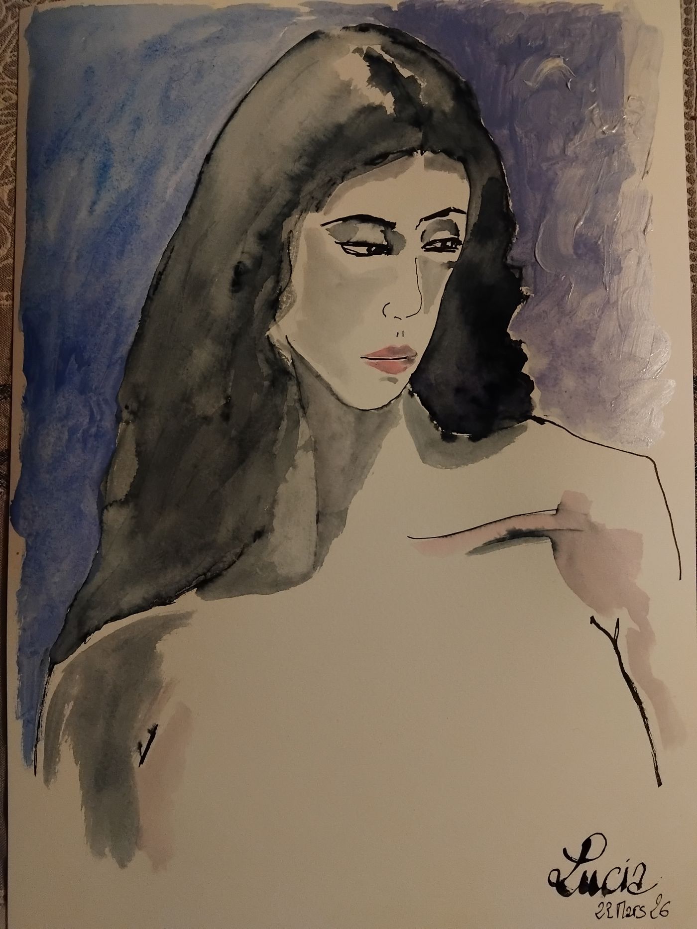 Artwork Lucia 22 Mars (4) by Florence De martino — contemporary art gallery