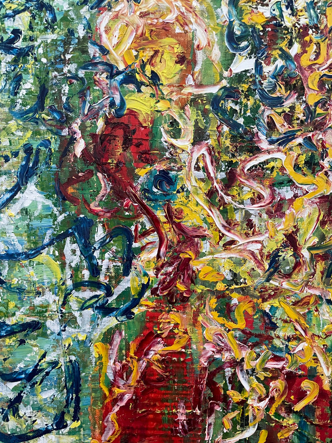 Toile0003 — Huile — œuvre de Rougie, art Expressionnisme