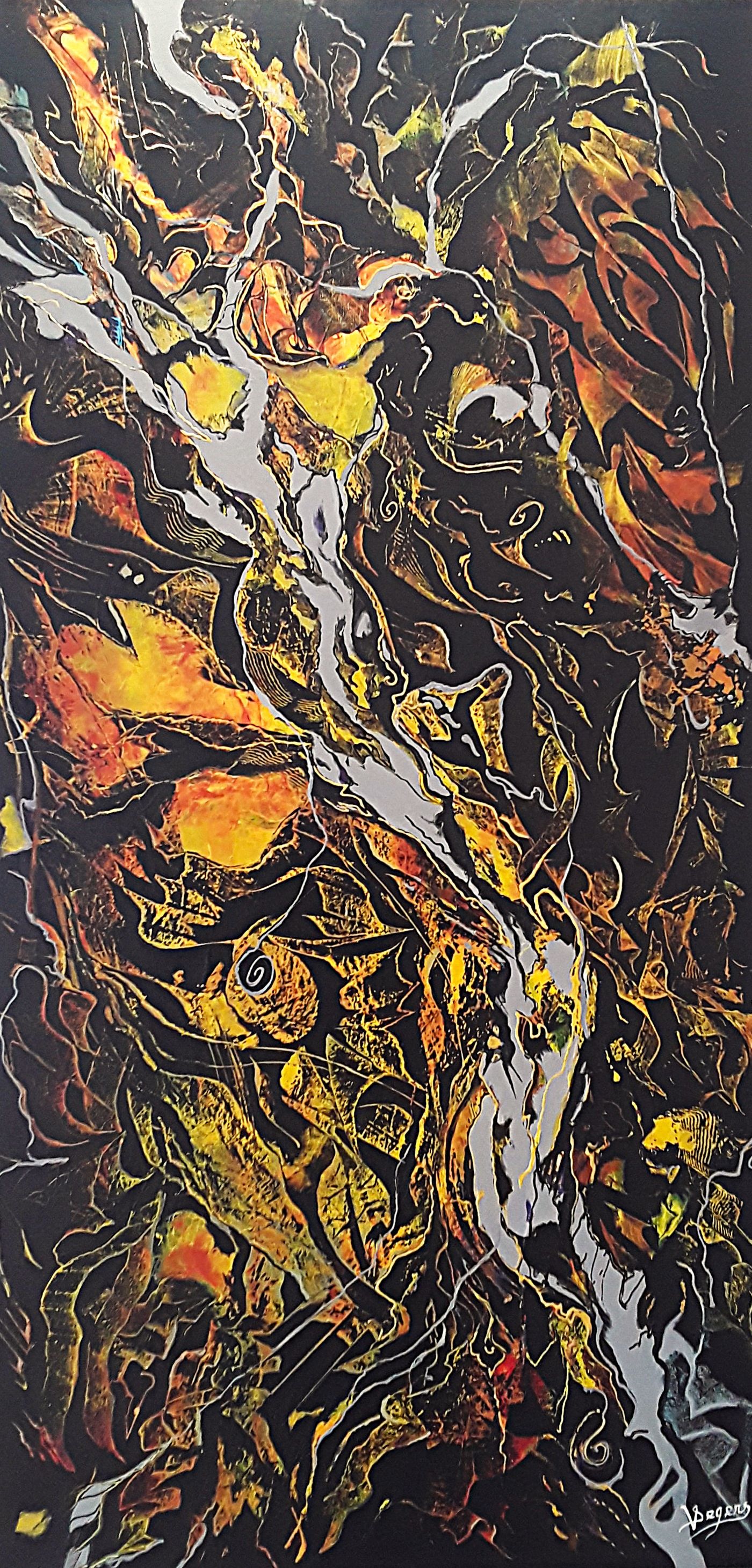 ALMATAHA 50X100, 2024 — œuvre de Virginie Segers
