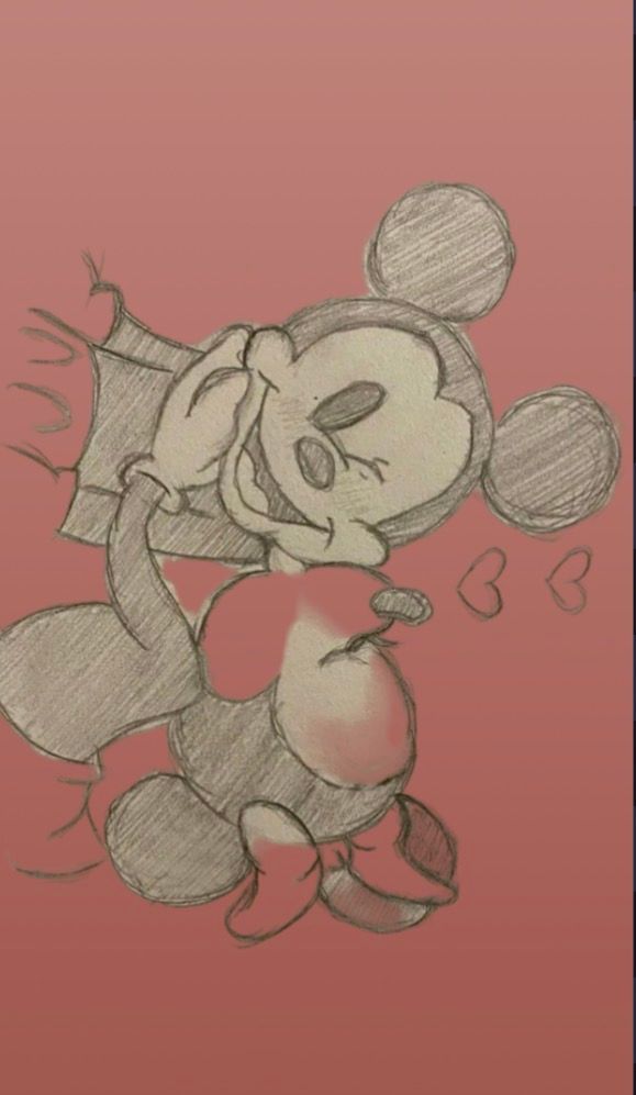 작품 Dessin mini et Mickey — Lola Petit