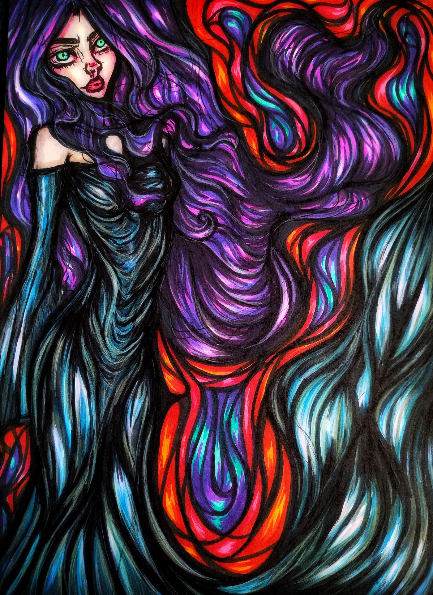 Vitral — Feutre, 2026 — œuvre de Border-Arts