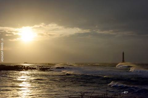 Coucher de soleil sur le phare de Goury Cap de la Hague — Christian Ragaine