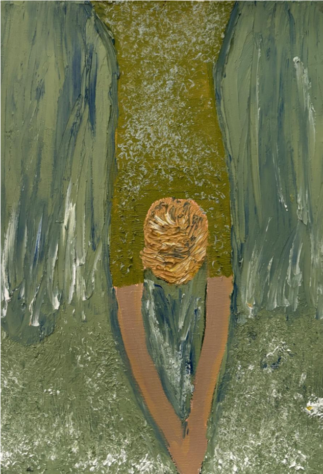 Dreams: Saving — Acrylique sur papier, 2026 — work by Maeve Kneafsey