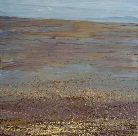 Crunch, Crackle — Acrylique sur toile, 2025 — œuvre de Maeve Kneafsey