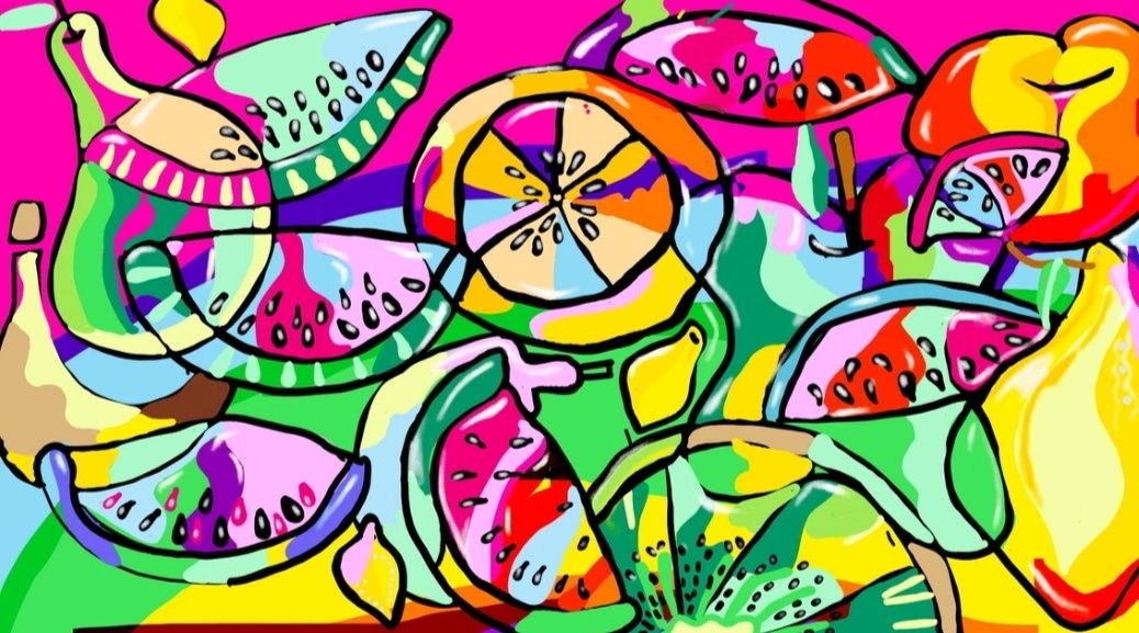 Tropical pop — œuvre de Nadine Senior