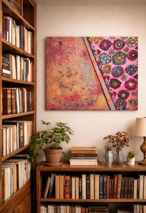 Jardin des Silences 50×61cm — Milla