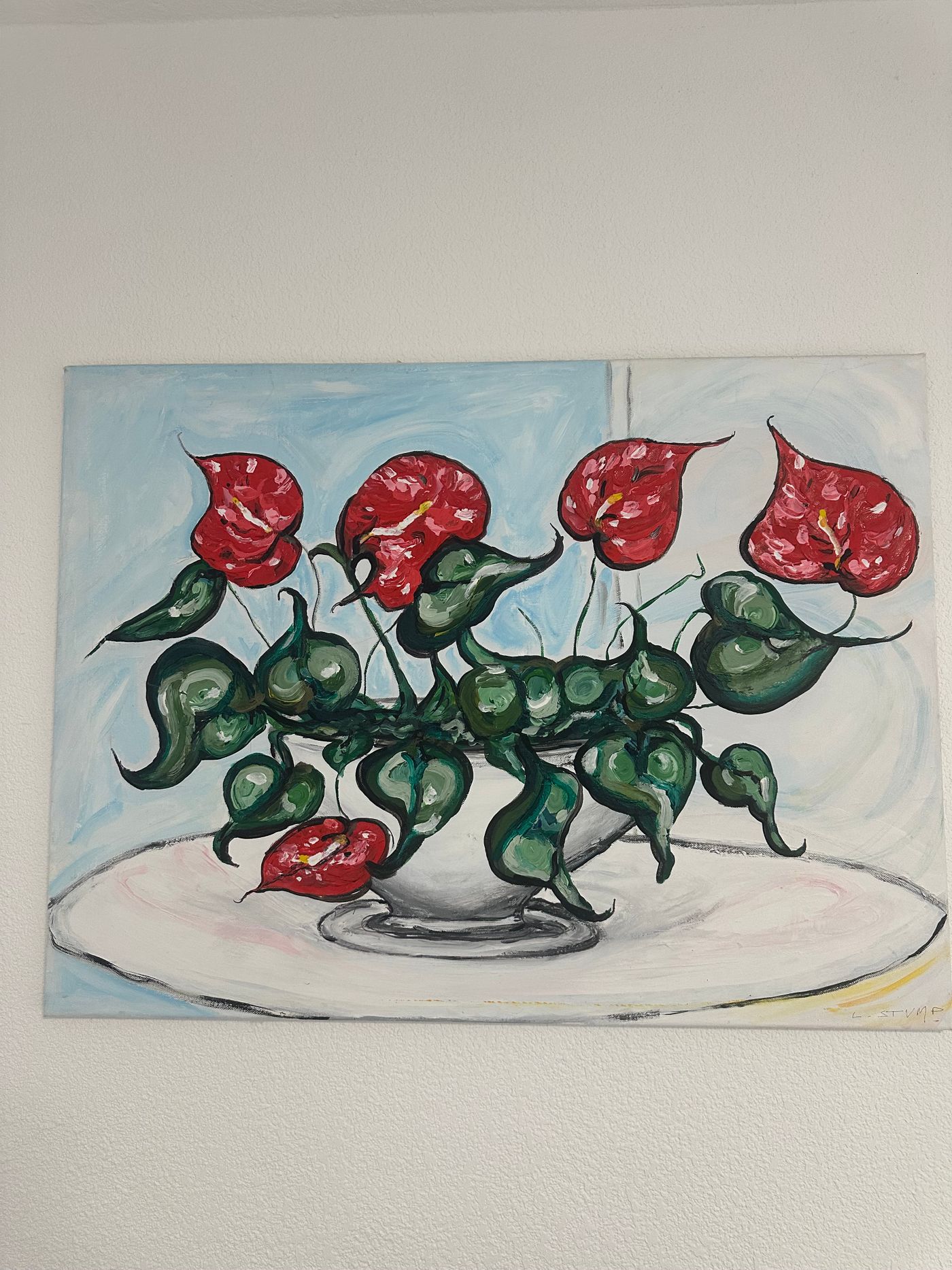 Fleur — œuvre de Luca