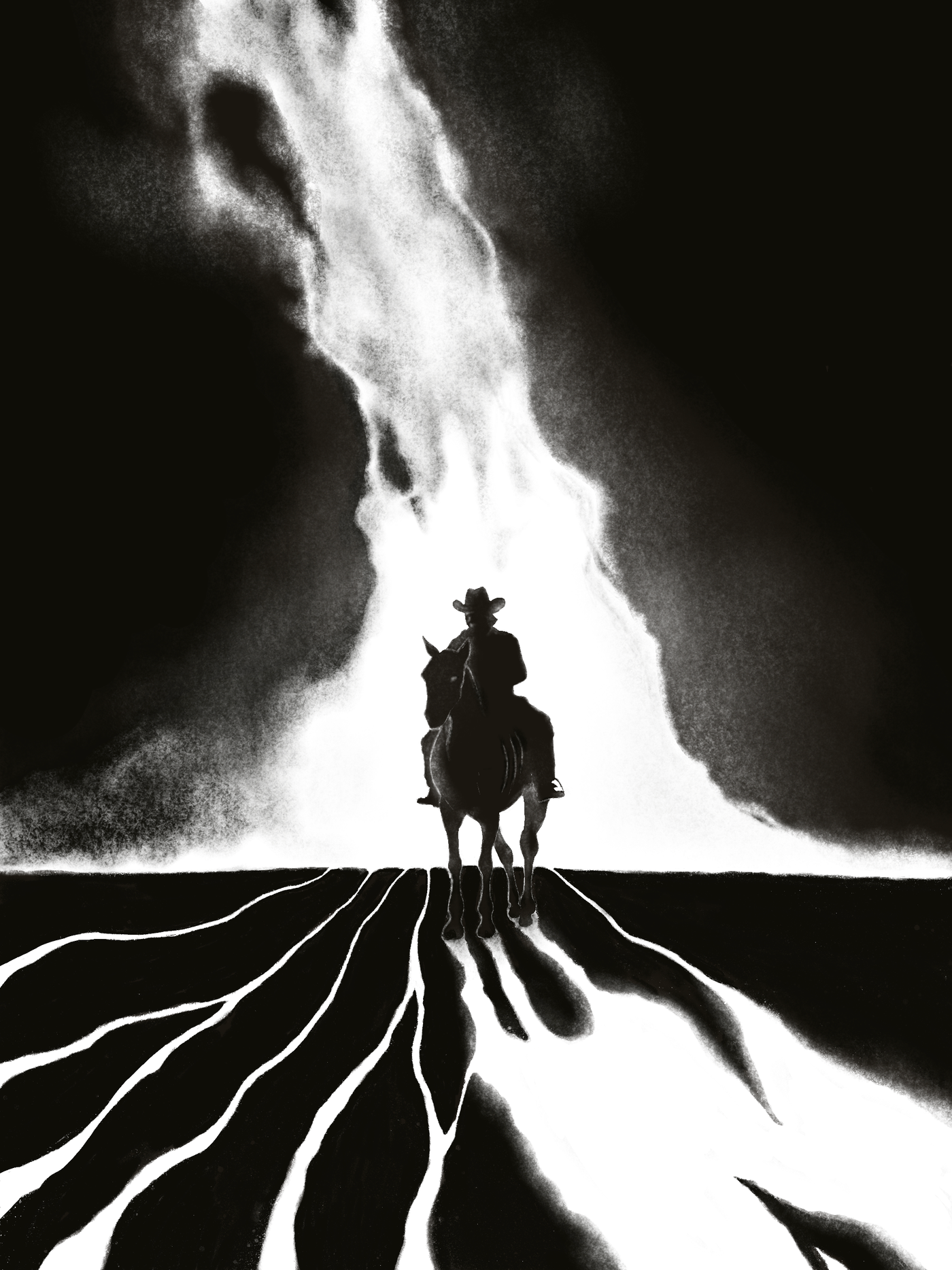 Don't turn back — Art numérique, 2025 — œuvre de la notcha