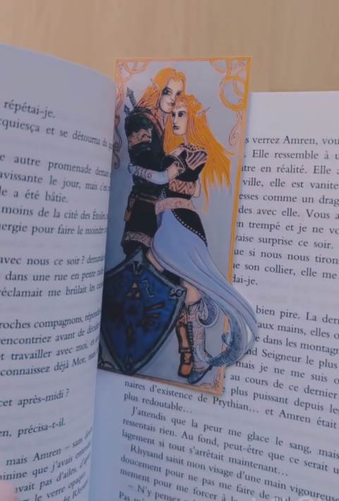 Marque-page Link et Zelda — Mydreamery