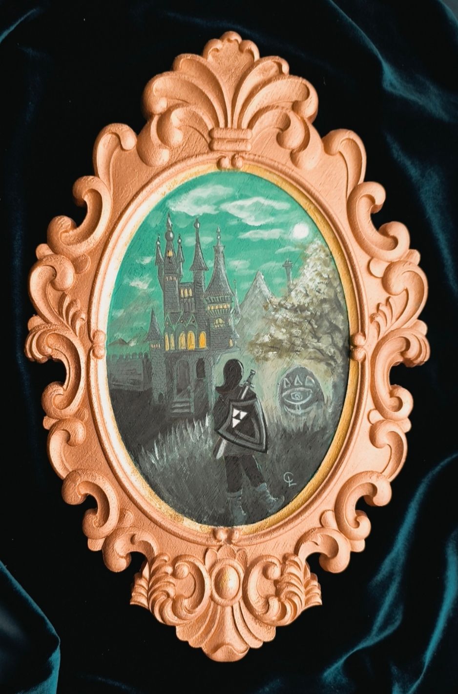 Link — Acrylique sur bois, 2026 — œuvre de Mydreamery