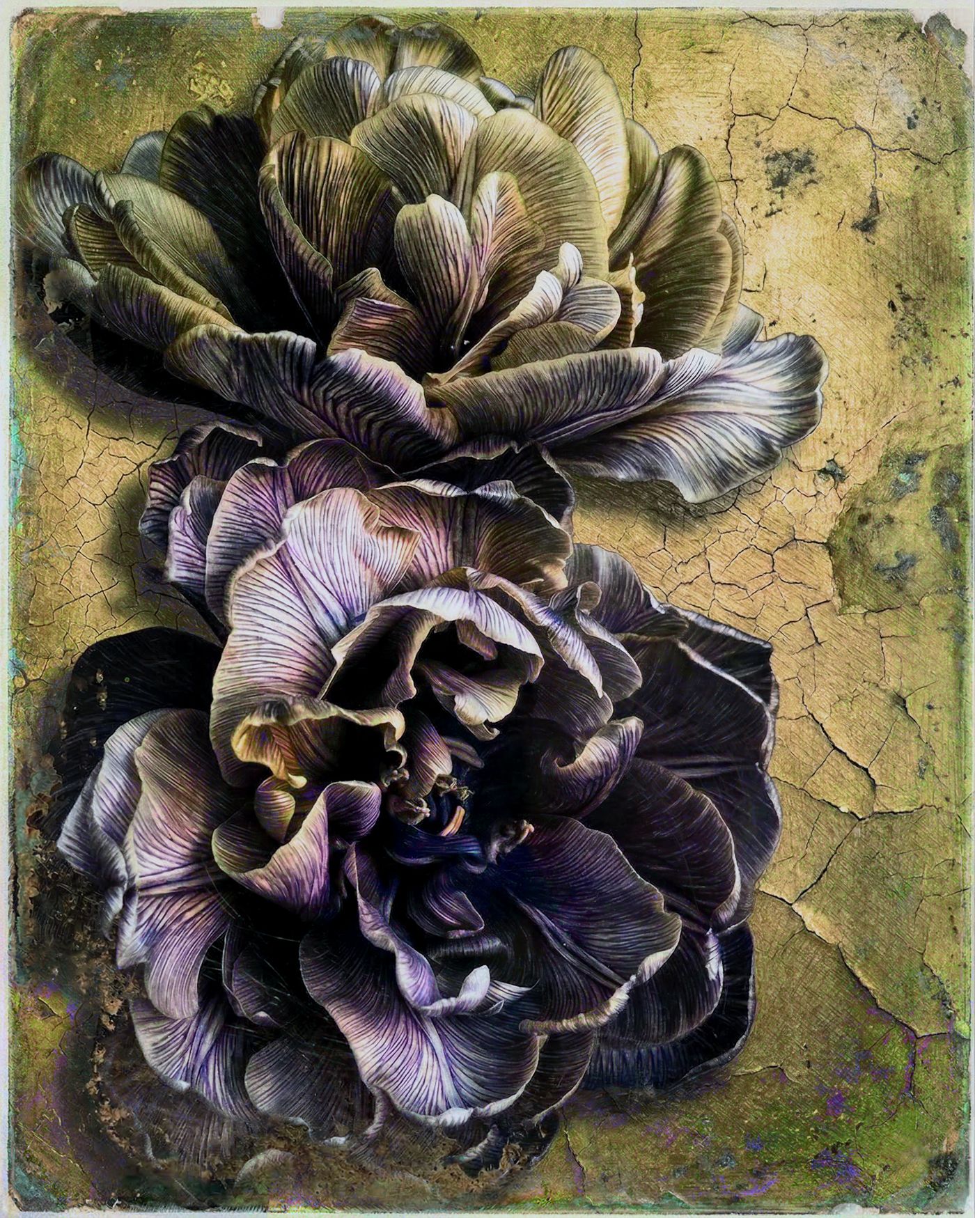 Floraison Byzantine — Art numérique, 2026 — œuvre de antoine marelle