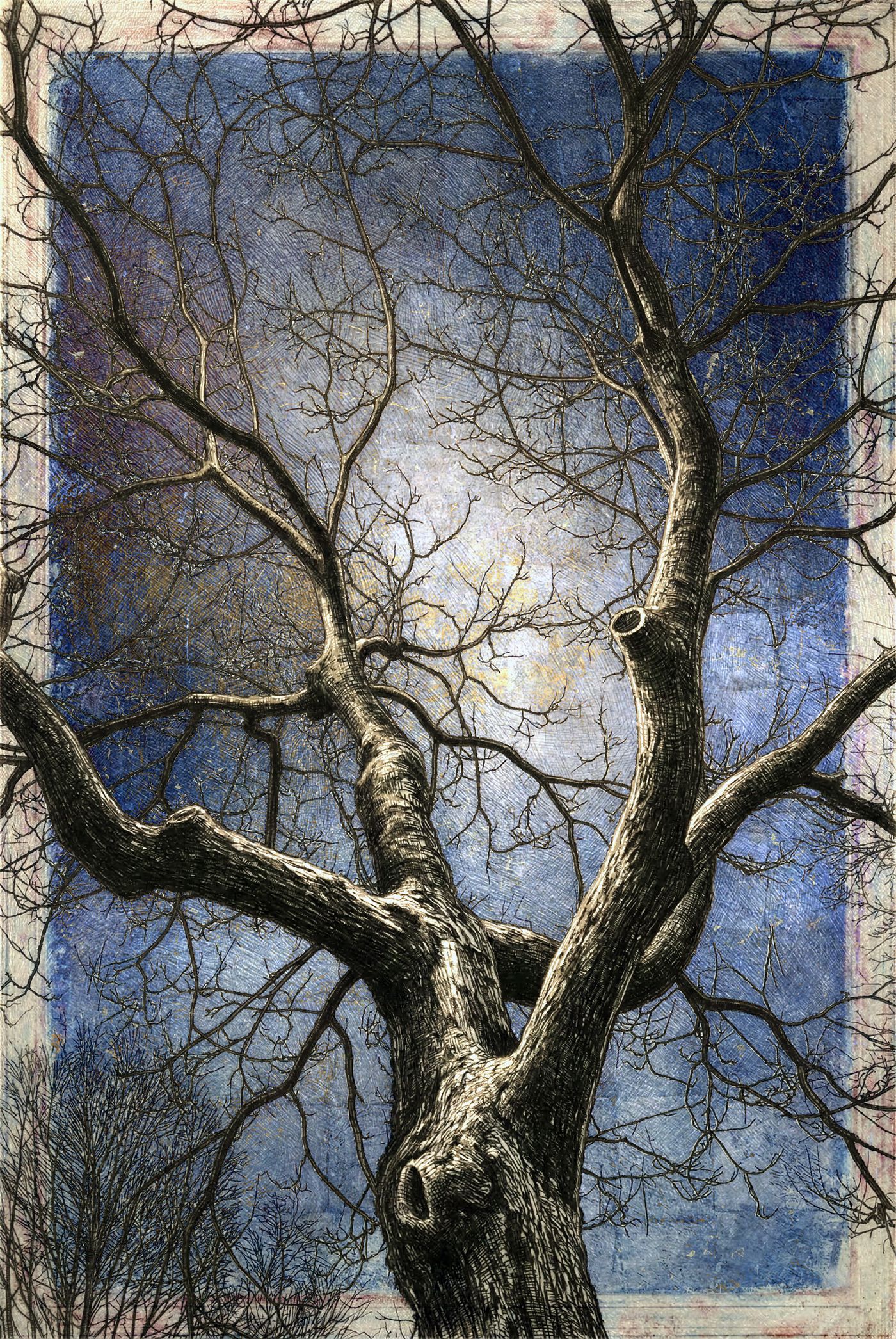 Les Nervures du Silence // The Veins of Silence — Art numérique, 2026 — œuvre de antoine marelle