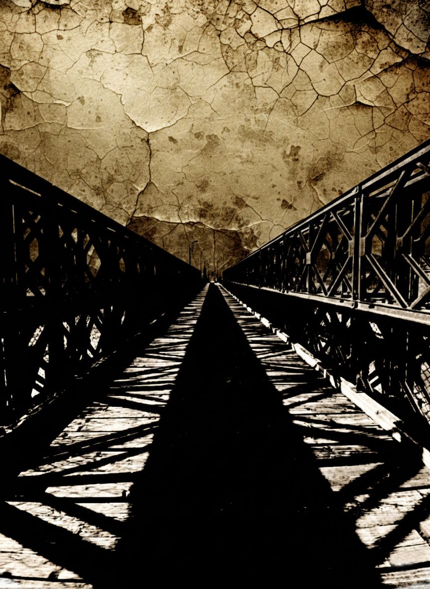Le Pont de l'Oubli — Photographie numérique, 2026 — œuvre de antoine marelle