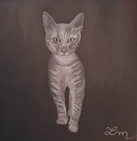 Pataposs — Acrylique sur toile — œuvre de Louison May