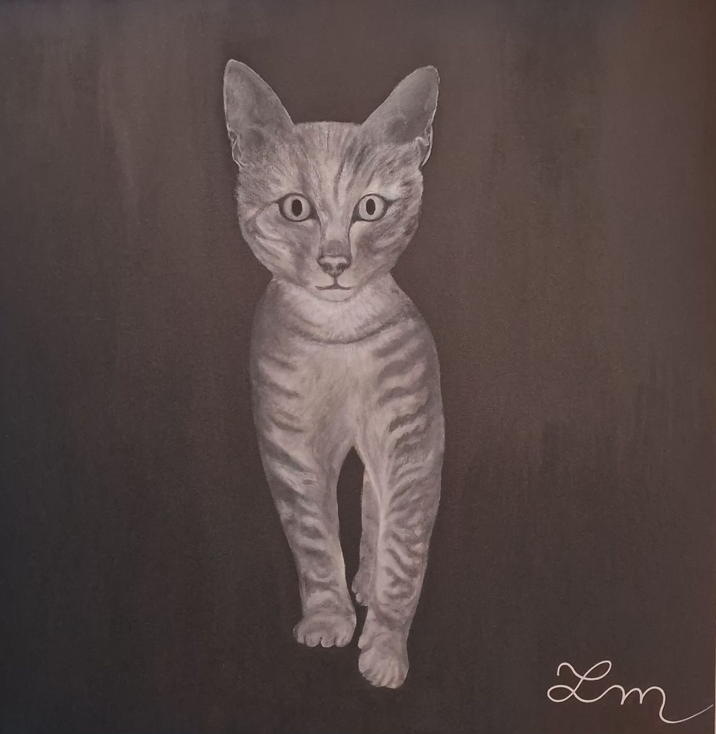 Pataposs — Acrylique sur toile — œuvre de Louison May