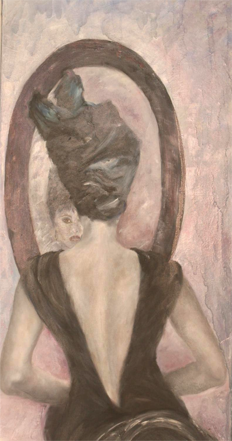 Dis moi si... — Huile sur toile, 2009 — œuvre de JAZZ