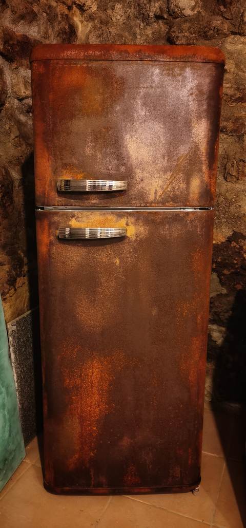 Frigo vintage — œuvre de Rusty-Heart
