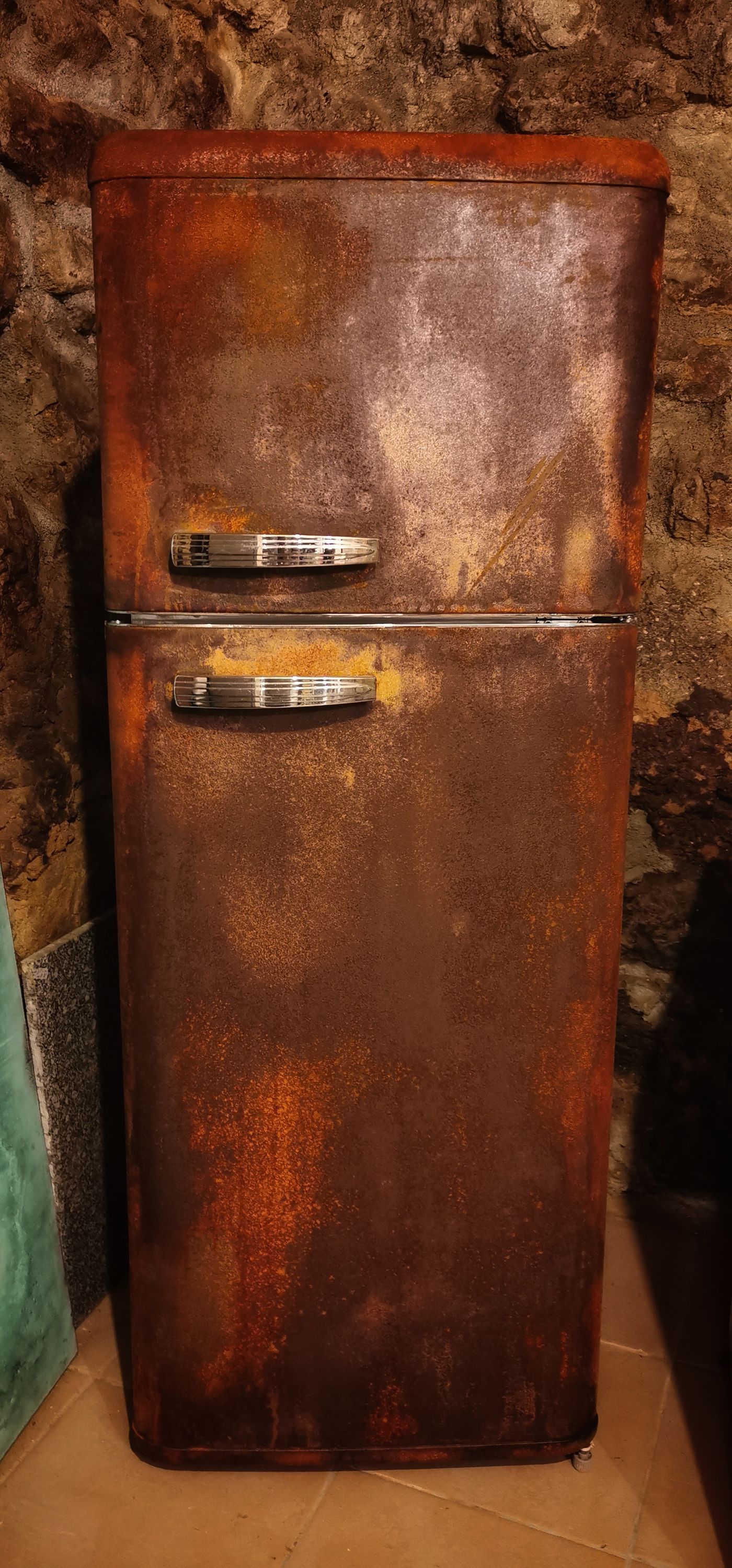 Frigo vintage — œuvre de Rusty-Heart