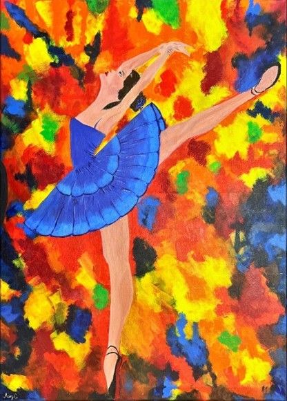 작품 Rythmes de Feu by Mary G — Mary G
