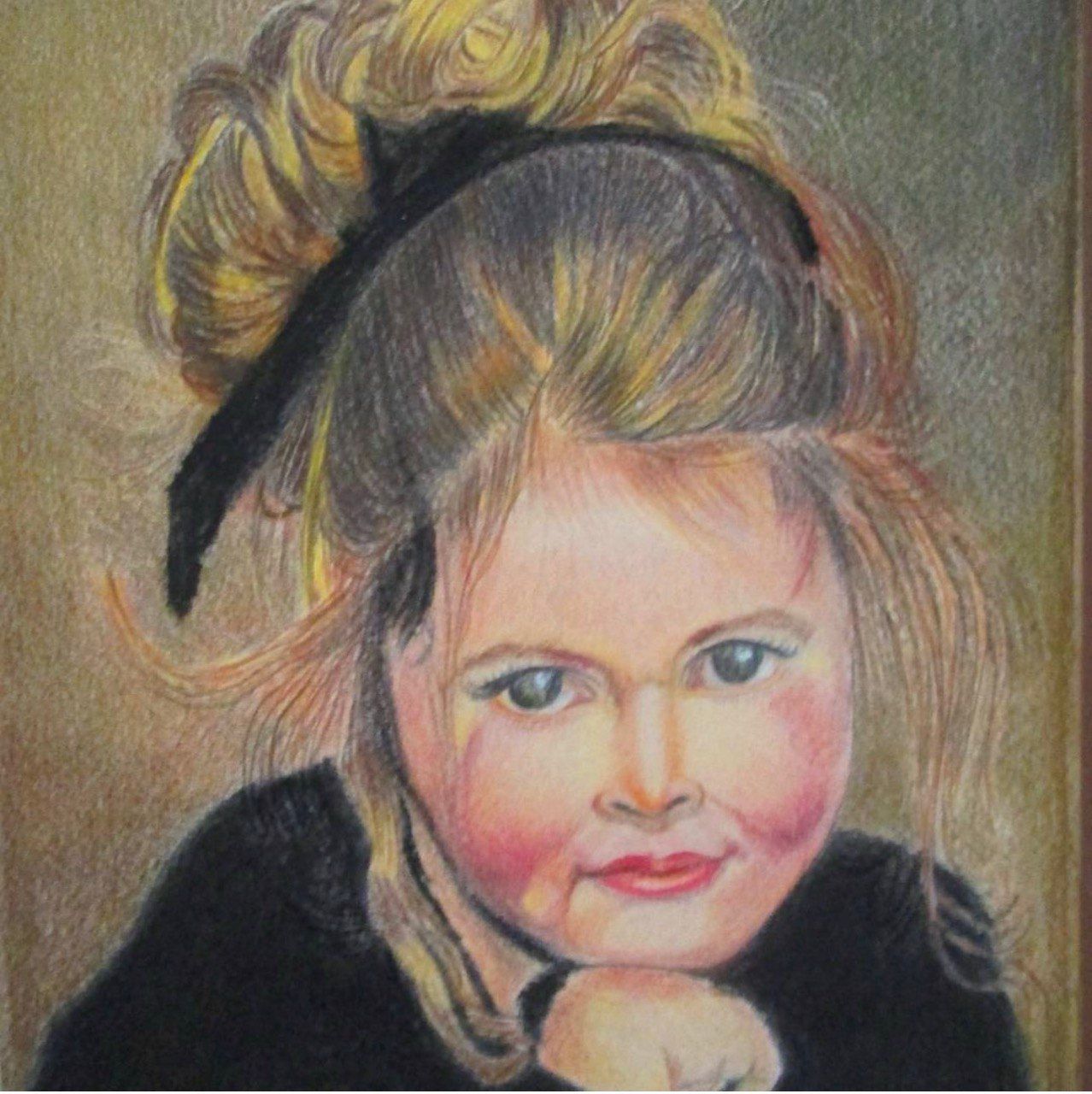 Âme Vibrante par Mary G — Crayon de couleur, 2012 — œuvre de Mary G
