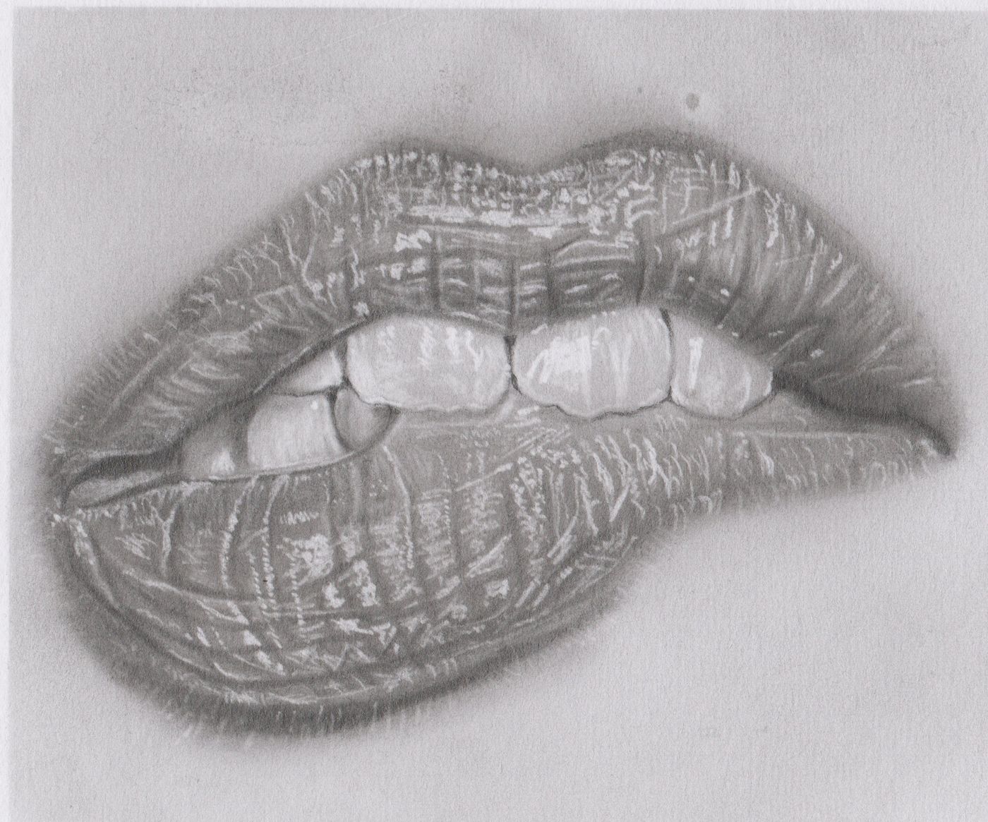La Tension Silencieuse par Mary G — Crayon graphite, 2012 — œuvre de Mary G